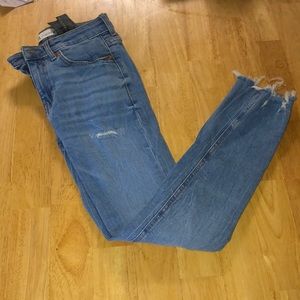 Zara distressed jeans